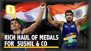 CWG 2018: Indian Wrestlers Shine on Day 8, Sushil Kumar and Rahul Aware Bag Gold