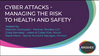 Nortal & Pentest Webinar   Cyber Attacks – Managing the risk to Health