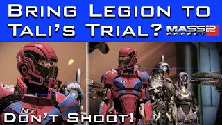 Mass Effect 2 - What Happens If You Bring Legion to the Quarian Migrant Fleet for Tali's Trial?