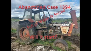 Will it Start? Abandoned Case (David Brown) 1394 - Full of water! Part 1