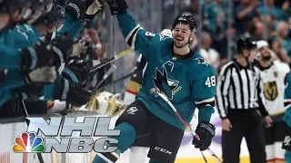 NHL Stanley Cup Playoffs 2019: Golden Knights vs. Sharks | Game 5 Highlights | NBC Sports