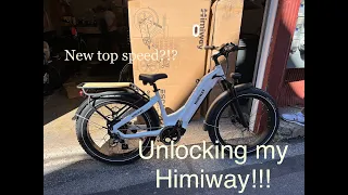 Unlocking a Himiway E-Bike