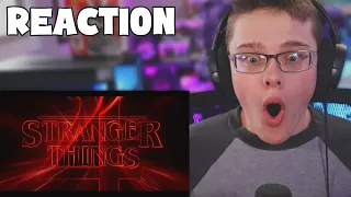 STRANGER THINGS 4 TRAILER REACTION! (OMG)