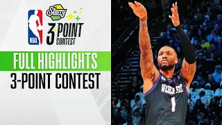 NBA 3 Point Contest Full Highlights Round 1 | Feb 18 | NBA All Star 2023 Utah