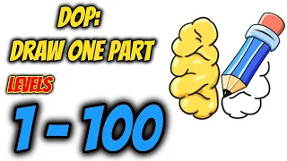 DOP: Draw One Part Levels 1 - 100 Gameplay Walkthrough | Say Games