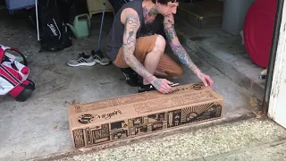 Unboxing my new arbiter 36 longboard by original skateboards