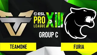 CS:GO - FURIA vs. TeamOne [Mirage] Map 2 - ESL Pro League Season 13 - Group C