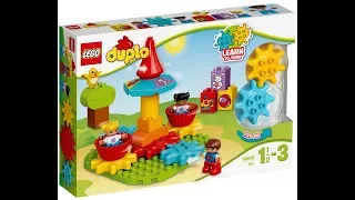 Распаковка конструктора LEGO DUPLO - 10845 Моя первая карусель