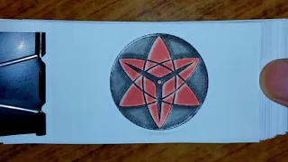 All Sharingan Eyes Animation Flipbook | Naruto Flip book | Uchiha Sharingan 👁️