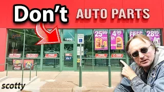 Never Go to This Auto Parts Store