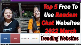 Top 5 Random Video Chat Apps & Websites 2022 | FREE To Use Random Video Chat Sites 2022