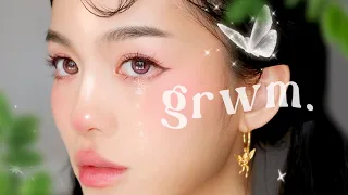 GRWM: Spring Fairy Teardrop Makeup 🧚‍♀️🌧