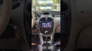 Peugeot 206 car radio gps with apple CarPlay android auto #applecarplay #peugeot206