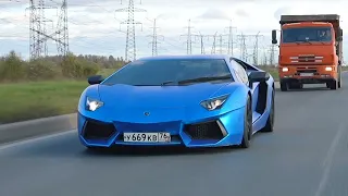 Replica LAMBORGHINI / First Drive in the City