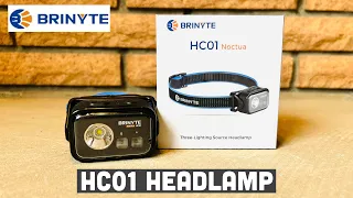 Brinyte HC01 Rechargeable Headlamp (White & Red LED)