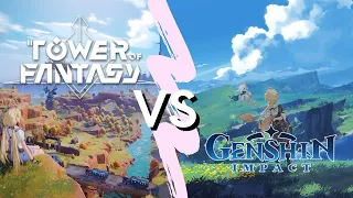 ЧЕМ ОТЛИЧАЕТСЯ TOWER OF FANTASY ОТ GENSHIN IMPACT | "УБИЙЦА ГЕНШИН?"