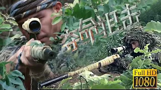 电影版！日軍狙擊手打伏擊，怎料遇上中國神槍，日軍動一下就被爆頭  ⚔️  抗日  MMA | Kung Fu