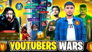 Youtubers Proved Themselves 🤐 | Agressive Tournament Gameplay | NONSTOP GAMING. ANKUSH FF