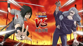 Sasuke Vs Mahito -Jujutsu Shippuden | Eng Sub