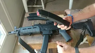 Palmetto State Armory AKV review and shooting.