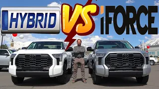 2024 Toyota Tundra iFORCE vs 2024 Toyota Tundra iFORCE MAX: Is The Hybrid Really Better?