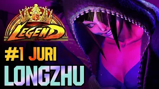 SF6 ♦ The TOP RANKED Juri! +2200 MR (ft. Longzhu)