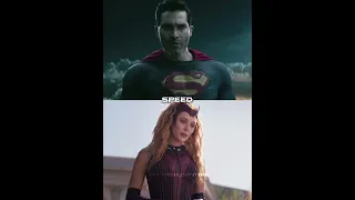 cw superman vs scarlet witch #keşfet #marvel #viral #dc #cw #arrowverse #fypシ #mcu #superman #wanda