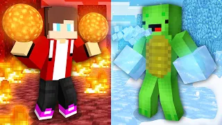 Mikey and JJ Survive with OP ITEMS in Minecraft - Maizen Nico Cash Smirky Cloudy