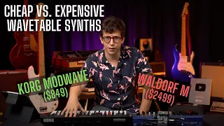 Cheap vs. Expensive Wavetable Synths: Korg Modwave vs. Waldorf M | Can You Hear a Difference?