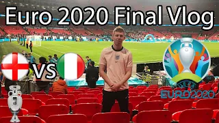 Heartbreak for England as Italy win Euro 2020 on Penalty's | Euro 2020 Final Vlog