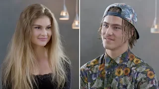 Her møtes Daniel (18) og Nora (18) på Tinder-date