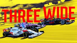 F1 2020 - MY TEAM - GP DA CHINA 50% - CORRIDA DECIDIDA NA ESTRATÉGIA - EP 203