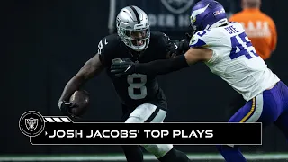 Josh Jacobs’ Top Plays From the 2023 Season | Highlights | Raiders