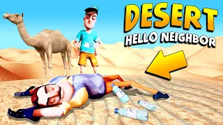 HELLO NEIGHBOR IN THE DESERT!!! | Hello Neighbor Gameplay (Mods)