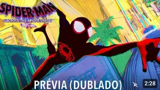 trailer oficial dublado, Homem aranha através do aranhaverso 2 filme Miles morales dublado