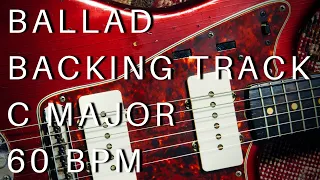 Ballad Backing Track | C Major (60 Bpm)