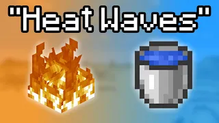 Heat Waves but every line is a Minecraft item