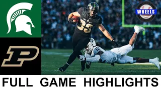 #3 Michigan State vs Purdue Highlights | College Football Week 10 | 2021 College Football Highlights