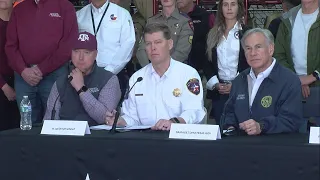 Texas wildfires: Gov. Greg Abbott gives update on efforts to put out flames