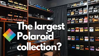 An extreme polaroid hobby! A collector and photographer in Singapore