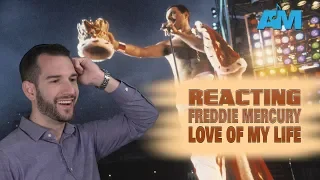 VOCAL COACH reacts to QUEEN performing LOVE OF MY LIFE live