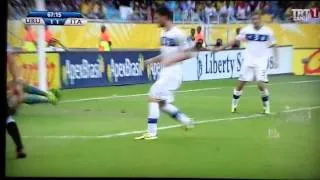 G.Buffon Amazing Save Vs Uruguay (Italy Vs Uruguay) 30.06.2013