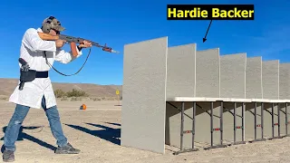 how many Hardie backers does it take to stop bullets?