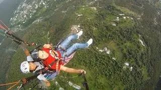 Paragliding in bir billing (GoPro camera)