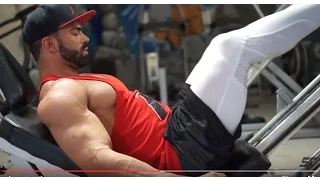 Sergi Constance Vlog 7 - Legs day at Metroflex Long beach gym