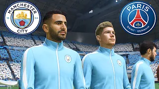 PSG vs MANCHESTER CITY | FIFA 22 PS5 Realistic Gameplay & Graphics MOD Ultimate Difficulty Career