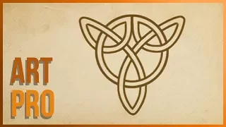 How to Draw a CELTIC KNOT [Trick]