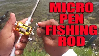 Best MICRO PEN ROD Fishing CHALLENGE with BIG FISH!!!