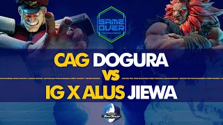 CAG Dogura (M. Bison) VS IG X ALUS Jiewa (Akuma) - Game Over 2019 Winner's Quarters - CPT 2019