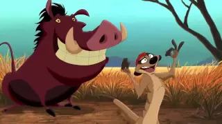 The Lion King 2 Simba's Pride   Timon and Pumbaa follows Kiara during the hunt HD